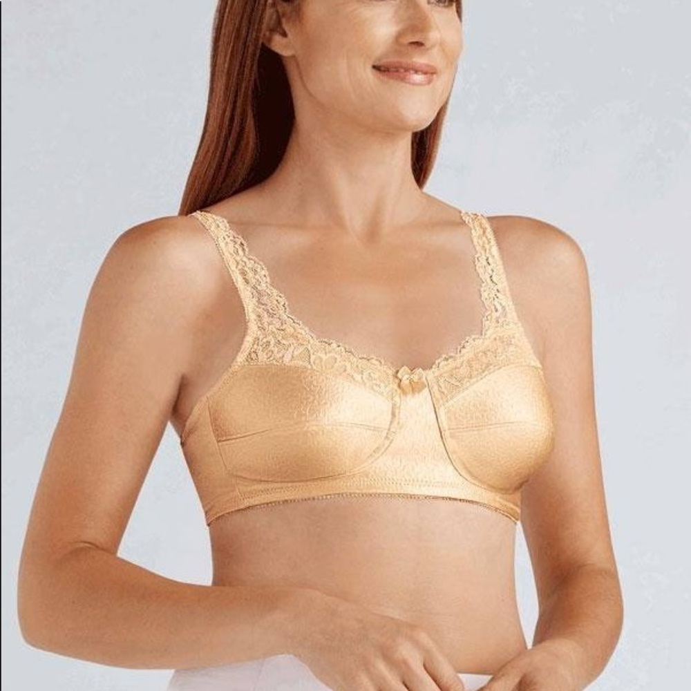 Amoena Annabell Soft Cup Mastectomy Bra Beige 34C - Picture 1 of 10